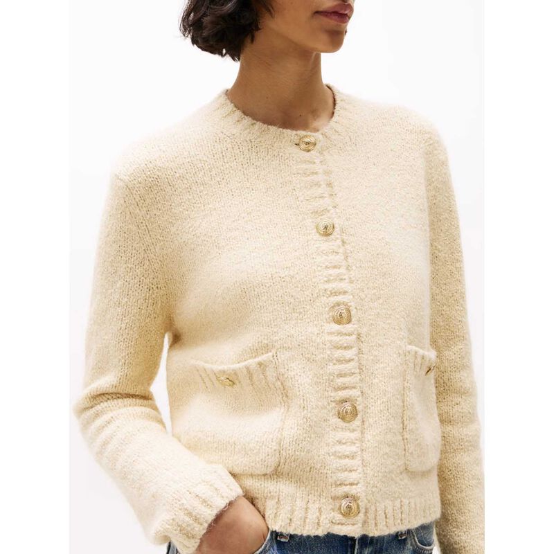 Tommy Hilfiger Textured Gold Button Lady Jacket image number 2